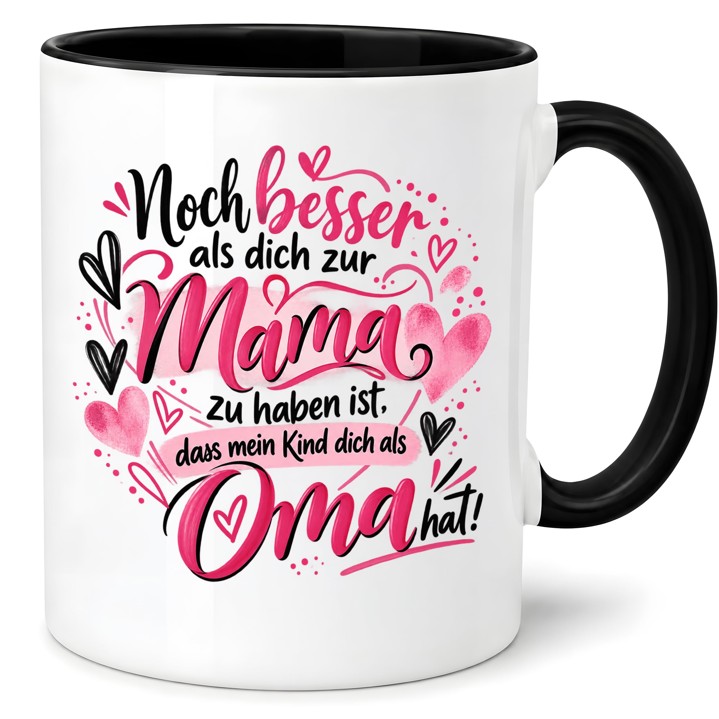 Kaffeetasse Geschenk für Oma Noch besser als dich als Mama zu haben