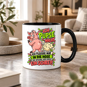 Herzbotschaft Tasse Ich pupse nicht Lustige Spruch Kaffeetasse Geschenk