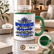 Herzbotschaft Sportschütze Tasse Geschenk für Schützenverein Kaffeetasse