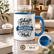 Herzbotschaft Tasse Geschenk Schatz Kaffeetasse für Freund Ehemann Teetasse