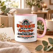 Herzbotschaft Tasse Sportschütze Geschenk Kaffeetasse Schützenverein