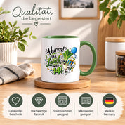 Herzbotschaft 14. Geburtstag Tasse Geburtstagsgeschenk Tasse für Teenager