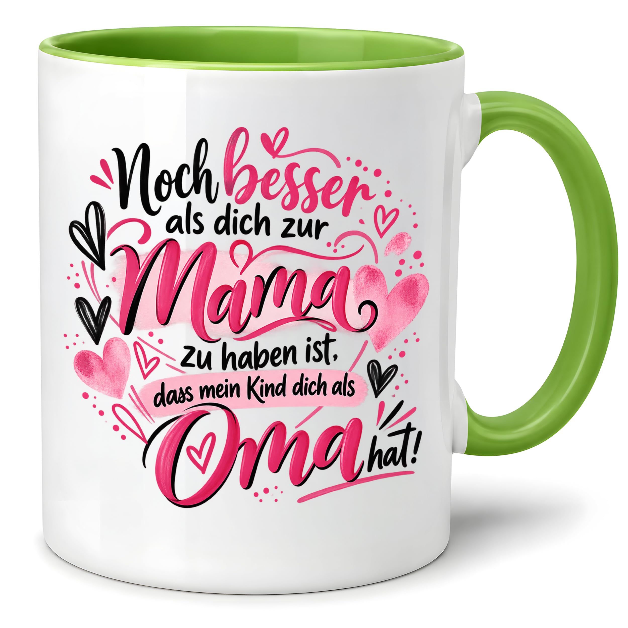 Kaffeetasse Geschenk für Oma Noch besser als dich als Mama zu haben