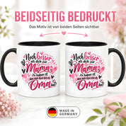 Kaffeetasse Geschenk für Oma Noch besser als dich als Mama zu haben