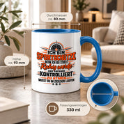 Herzbotschaft Tasse Sportschütze Geschenk Kaffeetasse Schützenverein