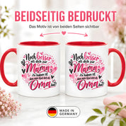 Kaffeetasse Geschenk für Oma Noch besser als dich als Mama zu haben