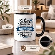 Herzbotschaft Tasse Geschenk Schatz Kaffeetasse für Freund Ehemann Teetasse