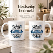 Herzbotschaft Tasse Geschenk Schatz Kaffeetasse für Freund Ehemann Teetasse