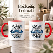 Herzbotschaft Tasse Geschenk Schatz Kaffeetasse für Freund Ehemann Teetasse
