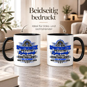 Herzbotschaft Sportschütze Tasse Geschenk für Schützenverein Kaffeetasse
