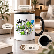 Herzbotschaft 14. Geburtstag Tasse Geburtstagsgeschenk Tasse für Teenager