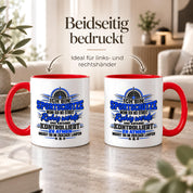 Herzbotschaft Sportschütze Tasse Geschenk für Schützenverein Kaffeetasse