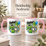 Herzbotschaft Tasse 16. Geburtstag – Kaffeetasse Geschenk für Jungen Mann