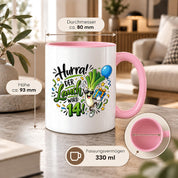 Herzbotschaft 14. Geburtstag Tasse Geburtstagsgeschenk Tasse für Teenager