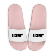 Badelatschen mit Motiv | Security | lustige Badesandalen in vielen Größen und Farben