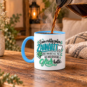 Herzbotschaft Zahnarzt Tasse - Danke Geschenk Kaffeetasse Zahnarztpraxis