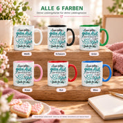 Herzbotschaft Tasse Danke Arzt Geschenk Kaffeetasse für Mediziner Praxis
