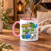 Herzbotschaft 18. Geburtstag Tasse Geburtstagsgeschenk für jungen Mann