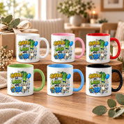 Herzbotschaft 18. Geburtstag Tasse Geburtstagsgeschenk für jungen Mann