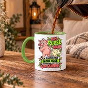 Herzbotschaft Tasse Ich pupse nicht Lustige Spruch Kaffeetasse Geschenk