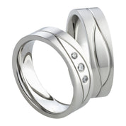 Herrenring aus Edelstahl inklusive Innengravur
