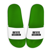 Badelatschen mit Motiv | Beste Busfahrerin | lustige Badesandalen in vielen Größen und Farben