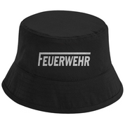 Bucket Hat mit Motiv | Feuerwehr | Mallorca Hut für Feiern und Partys Sommerhut