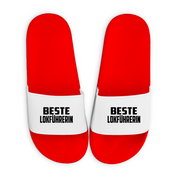 Badelatschen mit Motiv | Beste Lokführerin | lustige Badesandalen in vielen Größen und Farben
