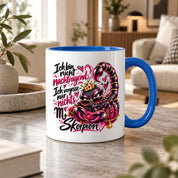Herzbotschaft Skorpion Tasse – Ich bin nicht nachtragend, ich vergesse nur nichts – Lustige Sternzeichen Tasse mit Skorpion Motiv – Geschenk für Frauen, Freundin und Skorpion Geborene – 330 ml