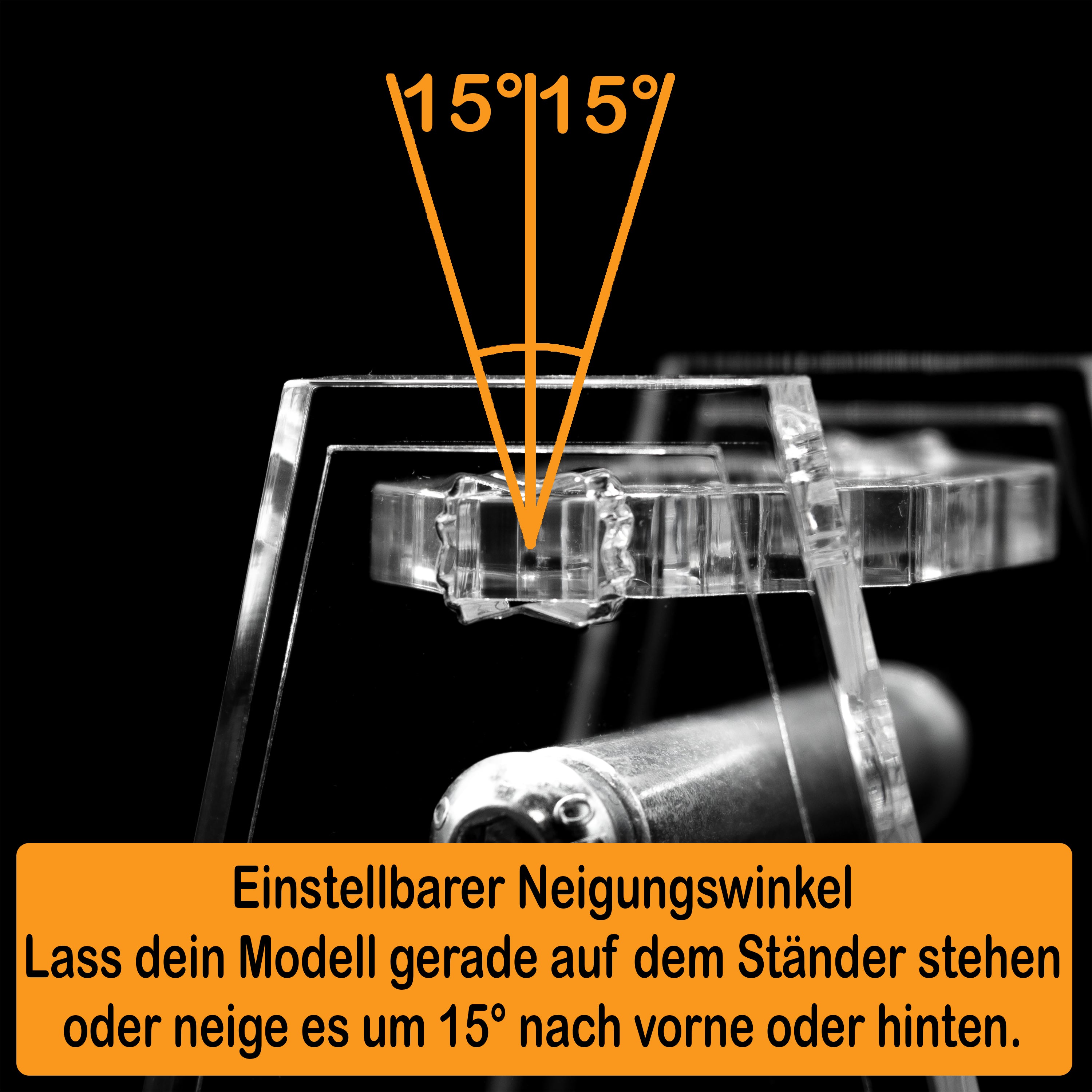 Acryl Display Stand kompatibel zu LEGO 75188 Resistance Bomber