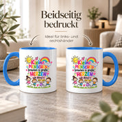 Tasse Erzieherin Geschenk Kleine Menschen große Herzen Kita Kindergarten Dankeschön Pädagogin Geburtstag Weihnachten 330 ml Kindergärtnerin