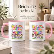 Tasse Erzieherin Geschenk Kleine Menschen große Herzen Kita Kindergarten Dankeschön Pädagogin Geburtstag Weihnachten 330 ml Kindergärtnerin