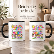 Tasse Erzieherin Geschenk Kleine Menschen große Herzen Kita Kindergarten Dankeschön Pädagogin Geburtstag Weihnachten 330 ml Kindergärtnerin