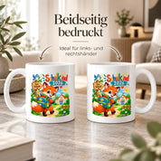 Schulkind 2026 Tasse Fuchs Einschulung Geschenk 330 ml Keramiktasse Schulanfang 1. Schultag Schultüte Mädchen Jungen