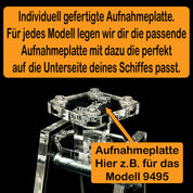 Acryl Display Stand kompatibel zu LEGO 75082 TIE Advanced Prototype