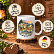 Tasse Wohnwagen Camping Geschenk Lieblingsplatz Camper Kaffeetasse Campingfreunde Wohnmobil Urlaub Geburtstag Weihnachten 330 ml