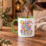 Tasse Erzieherin Geschenk Kleine Menschen große Herzen Kita Kindergarten Dankeschön Pädagogin Geburtstag Weihnachten 330 ml Kindergärtnerin