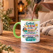 Tasse Schulkind Einschulung Geschenk Mutmacher Schule Schulanfang Kaffeetasse für Mädchen Jungen Geburtstag Schulstart 330 ml