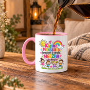 Tasse Erzieherin Geschenk Kleine Menschen große Herzen Kita Kindergarten Dankeschön Pädagogin Geburtstag Weihnachten 330 ml Kindergärtnerin