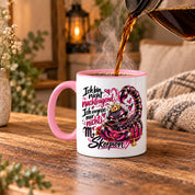 Herzbotschaft Skorpion Tasse – Ich bin nicht nachtragend, ich vergesse nur nichts – Lustige Sternzeichen Tasse mit Skorpion Motiv – Geschenk für Frauen, Freundin und Skorpion Geborene – 330 ml