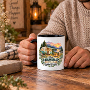 Tasse Wohnwagen Camping Geschenk Lieblingsplatz Camper Kaffeetasse Campingfreunde Wohnmobil Urlaub Geburtstag Weihnachten 330 ml