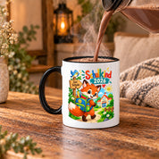 Schulkind 2026 Tasse Fuchs Einschulung Geschenk 330 ml Keramiktasse Schulanfang 1. Schultag Schultüte Mädchen Jungen