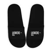 Badelatschen mit Motiv | Liebe(r)-voll - Lieber voll | lustige Badesandalen in vielen Größen und Farben