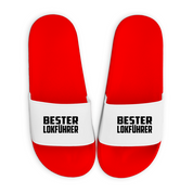 Badelatschen mit Motiv | Bester Lokführer | lustige Badesandalen in vielen Größen und Farben