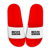 Badelatschen mit Motiv | Beste Dachdeckerin | lustige Badesandalen in vielen Größen und Farben