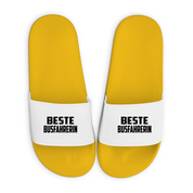 Badelatschen mit Motiv | Beste Busfahrerin | lustige Badesandalen in vielen Größen und Farben