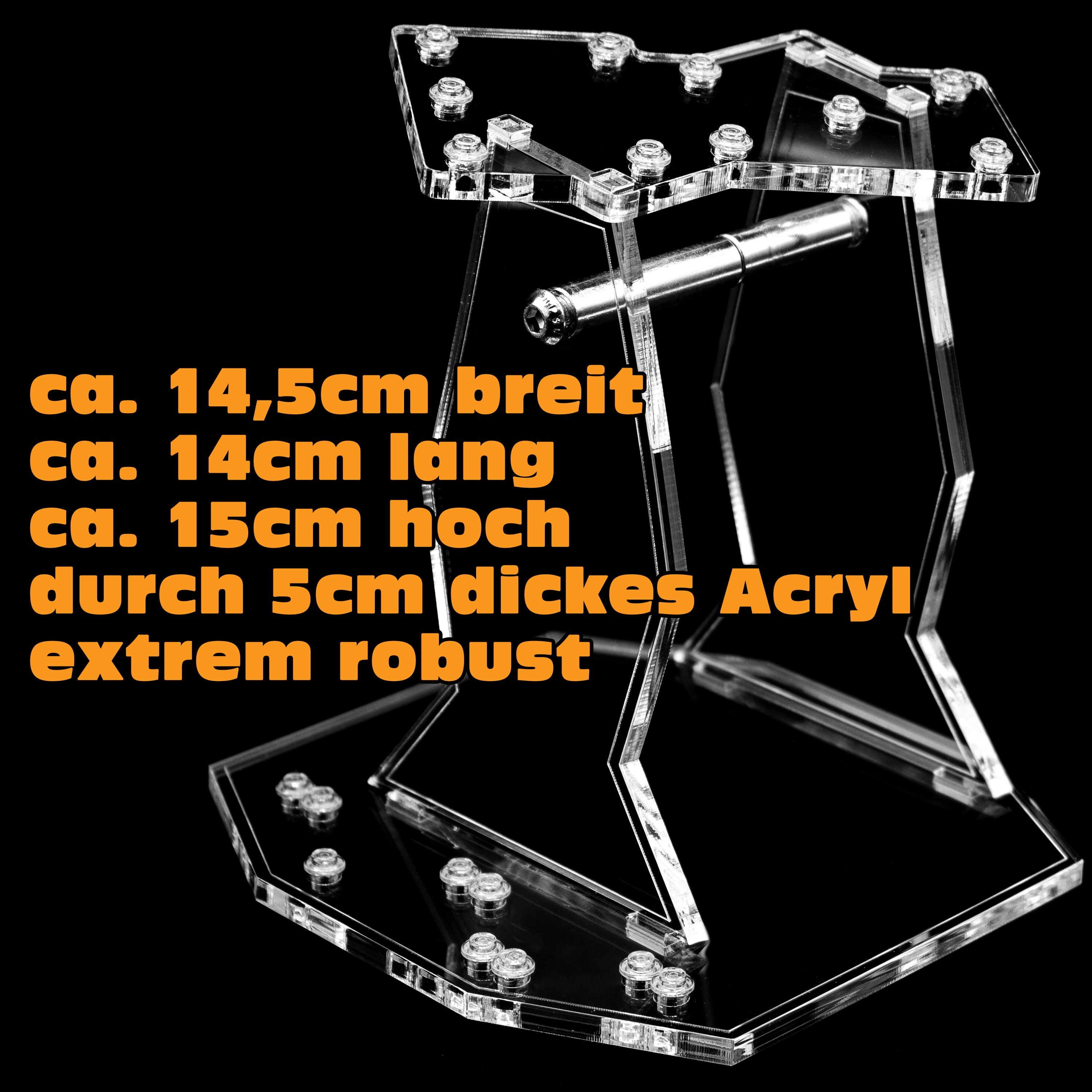 Acryl Display Stand kompatibel zu LEGO 4504 Millennium Falcon