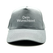 personalisierte Baseball Cap mit Wunschtext - Farbwahl | Unisex | OneSize durch verstellbaren Klettverschluss