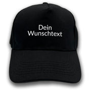 personalisierte Baseball Cap mit Wunschtext - Farbwahl | Unisex | OneSize durch verstellbaren Klettverschluss