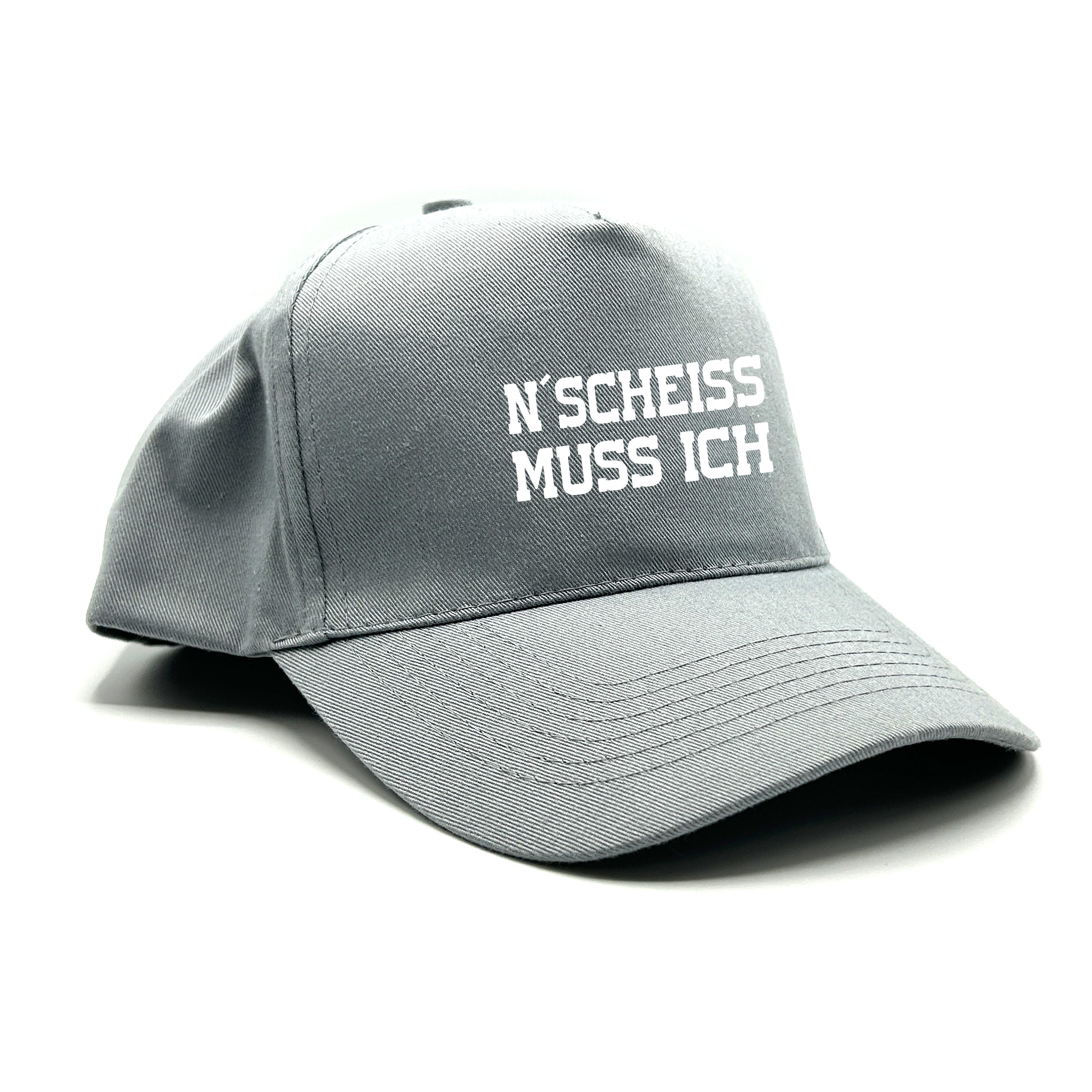 Baseball Cap - N´Scheiss muss ich - Farbwahl | Unisex | OneSize durch verstellbaren Klettverschluss